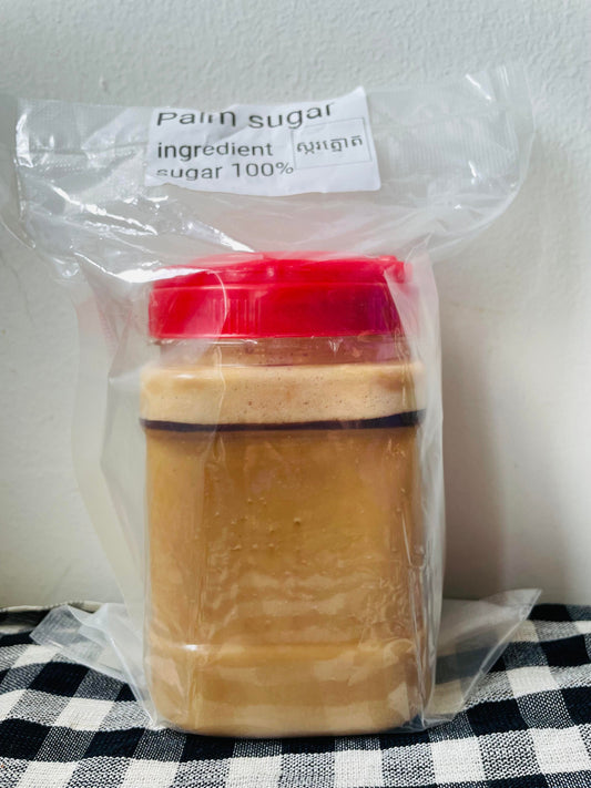 (4A) Palm sugar 100% Organic Palm Sugar handmade with all natural process  Cambodian sugar best gift for Khmer/ Thai/ Lao chef  1kg  =2.20 pounds